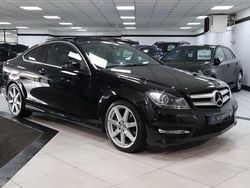 Black Used 2015 Mercedes C250 Sport Edition Coupe | £5,449 (Fair price)