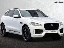White Used 2020 Jaguar F-Pace Chequered Flag SUV | £21,050 (Fair price)
