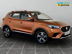 Orange Used 2021 MG ZS Excite Sedan | £10,995 (Fair price)