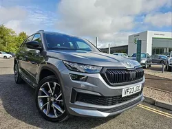Grey Used 2023 Skoda Kodiaq SportLine SUV | £33,495 (A bit pricey)