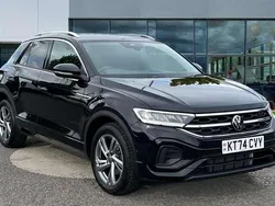 Black New 2025 VW T-Roc R-line SUV | £29,813 (Fair price)