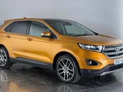 Orange Used 2017 Ford Edge Titanium SUV | £12,600 (Good price)