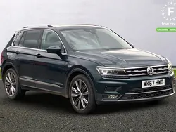 Green Used 2017 VW Tiguan SEL SUV | £18,499 (Fair price)