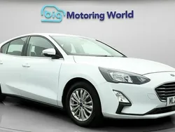 White Used 2020 Ford Focus Titanium Hatchback | £14,500 (Fair price)
