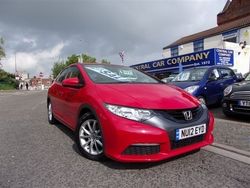 Red Used 2012 Honda Civic SE Hatchback | £5,990 (Expensive)