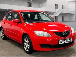 Red Used 2007 Mazda 3 Hatchback | £995 (Good price)