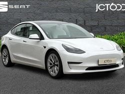 White Used 2021 Tesla Model 3 Long Range AWD Sedan | £16,320 (Fair price)