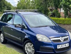 Blue Used 2007 Vauxhall Zafira MPV | £2,495 (Fair price)