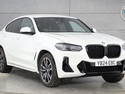 White Used 2024 BMW X4 M Sport SUV | £46,250 (Good price)