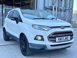 White Used 2017 Ford Ecosport Titanium S SUV | £5,895 (Fair price)