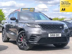 Grey Used 2018 Land Rover Range Rover Velar R-Dynamic SUV | £20,995 (Fair price)