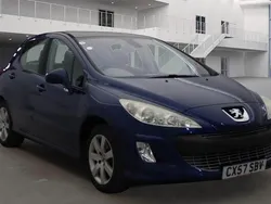 Blue Used 2007 Peugeot 308 Hatchback | £1,750 (Fair price)