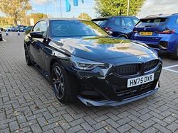 Black sapphire metallic paint New 2025 BMW 220 M Sport Coupe | £37,495 (Super price)