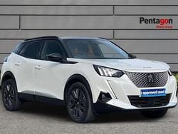 White Used 2022 Peugeot e-2008 Premium SUV | £14,996 (Fair price)