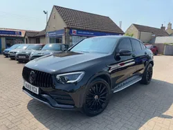 Black met Used 2019 Mercedes GLC300 AMG Line Premium Coupe | £29,999 (A bit pricey)