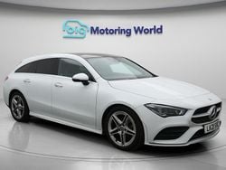 White Used 2021 Mercedes CLA180 Shooting Brake AMG line Estate | £22,268 (Fair price)