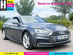 Grey Used 2017 Audi A5 S-Line Coupe | £10,248 (Fair price)