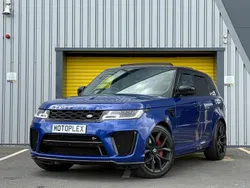 Blue Used 2020 Land Rover Range Rover Sport SVR SUV | £43,495 (Super price)