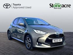 Bronze Used 2022 Toyota Yaris Hybrid Design Hatchback | £16,300 (Fair price)