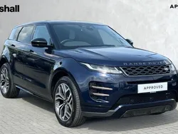 Metallic portofino blue Used 2023 Land Rover Range Rover evoque HSE Dynamic Hatchback | £32,106 (Fair price)
