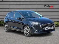 Agate black metallic paint Used 2023 Ford Fiesta Titanium Hatchback | £14,995 (Fair price)