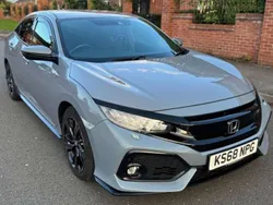 Grey Used 2018 Honda Civic Sport Hatchback | £11,995 (Fair price)