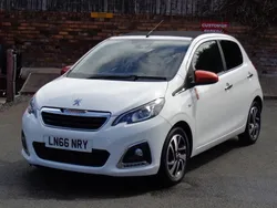 White Used 2016 Peugeot 108 Roland Garros Hatchback | £6,600 (Fair price)