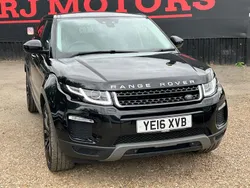 Black Used 2016 Land Rover Range Rover evoque SE Estate | £9,995 (Fair price)