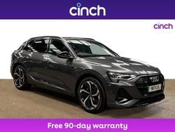Grey Used 2022 Audi e-tron Black Edition SUV | £23,899 (Fair price)