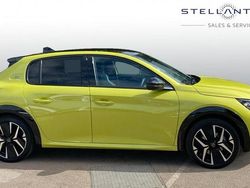 Yellow Used 2024 Peugeot e-208 GT Hatchback | £18,208
