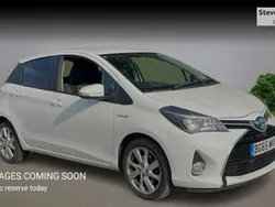 White Used 2015 Toyota Yaris Hybrid Sport Hatchback | £9,258 (A bit pricey)