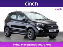Black Used 2022 Ford Ecosport ST-Line SUV | £12,649 (Fair price)