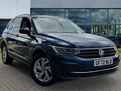 Blue Used 2022 VW Tiguan Life SUV | £19,049 (Fair price)