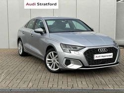 Silver Used 2022 Audi A3 Sport Sedan | £20,985 (Fair price)