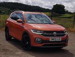 Orange Used 2019 VW T-Cross R-line SUV | £14,498 (Fair price)