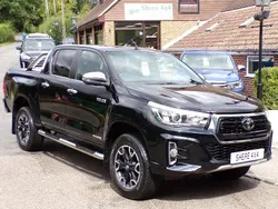 Black Used 2018 Toyota HiLux Style Pickup | £23,994 (A bit pricey)