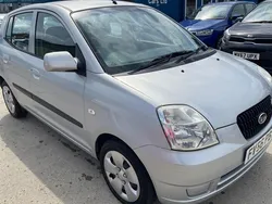 Silver Used 2006 Kia Picanto 2 Hatchback | £1,495 (Good price)