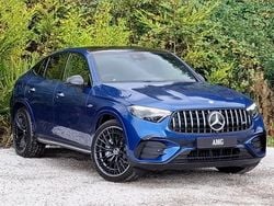 Blue New 2024 Mercedes GLC43 AMG Premium Plus Coupe | £83,298 (Good price)