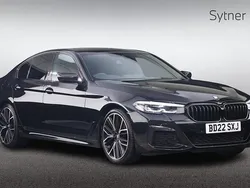Black Used 2022 BMW 520 M Sport | £28,000 (Fair price)