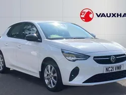 White Used 2021 Vauxhall Corsa Hatchback | £10,340 (Fair price)