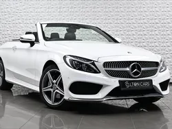 Pink Used 2017 Mercedes C220 AMG line Cabriolet | £14,490 (Fair price)