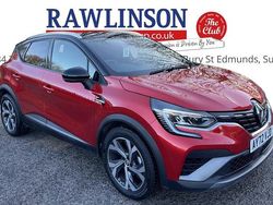 Flame red Used 2022 Renault Captur RS Line SUV | £16,995 (A bit pricey)