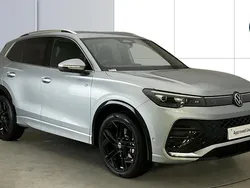 Silver Used 2025 VW Tiguan R-line SUV | £34,426 (Fair price)