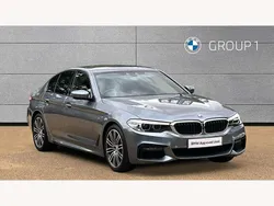 Blue Used 2019 BMW 530 M Sport Sedan | £22,995 (Fair price)