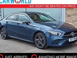 Blue Used 2022 Mercedes A250 Executive Sedan | £16,992 (Good price)