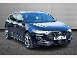 Black Used 2023 Ford Focus ST-Line X Hatchback | £19,494 (A bit pricey)