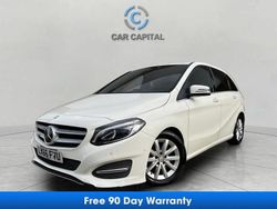 White Used 2016 Mercedes B180 MPV | £12,450 (Fair price)