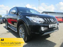 Black Used 2017 Mitsubishi L200 Pickup | £14,000 (Fair price)