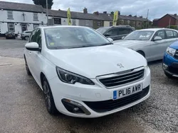 White Used 2016 Peugeot 308 Allure Hatchback | £4,990 (Fair price)
