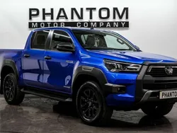 Blue Used 2021 Toyota HiLux Luxury Pickup | £25,990 (Good price)